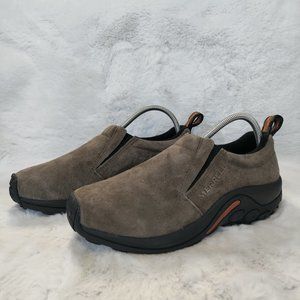 Merrell Men's Jungle Moc Suede Slip-on Brown Size 7.5 US